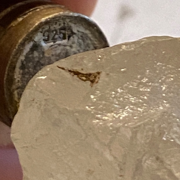 Amazing Natural Stone & Silver Statement Necklace - Yellow Opal, Citrine, Quartz - Picture 16 of 16